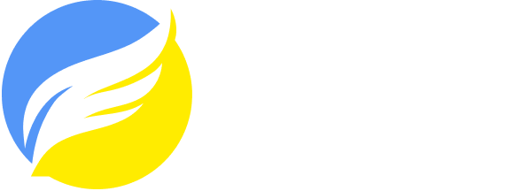 Логотит Благодійної організації Крила в майбутнє
